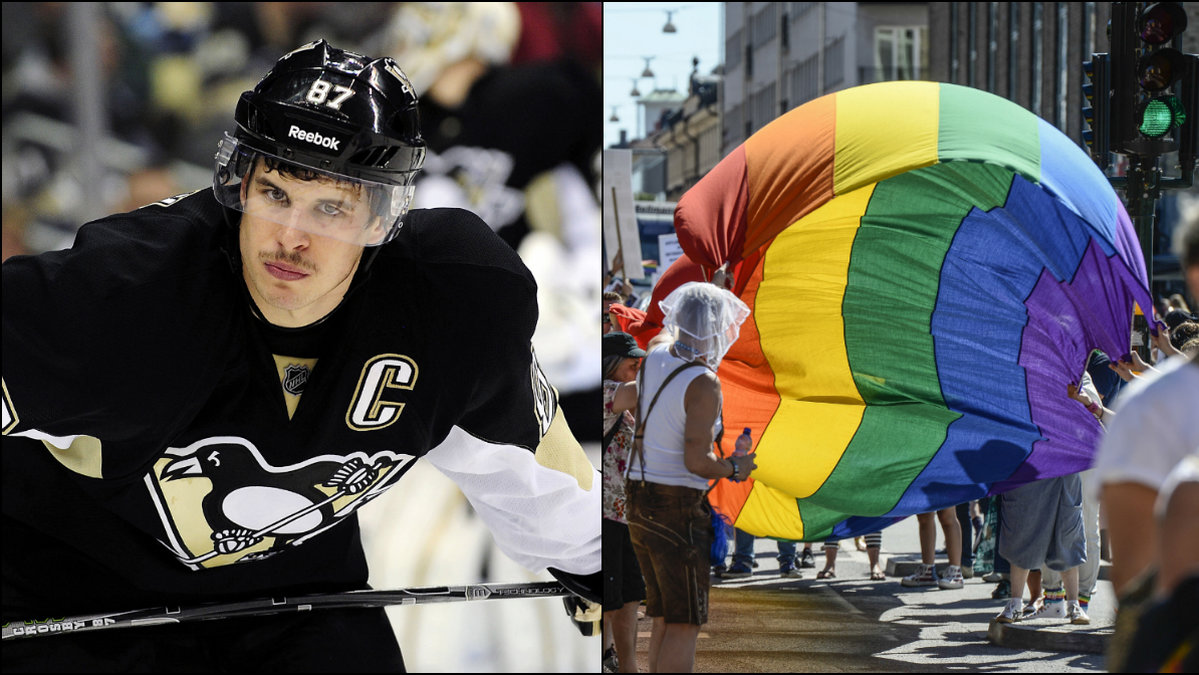 Världsstjärnan Sidney Crosby tycker inte om de ryska anti-gaylagarna. 