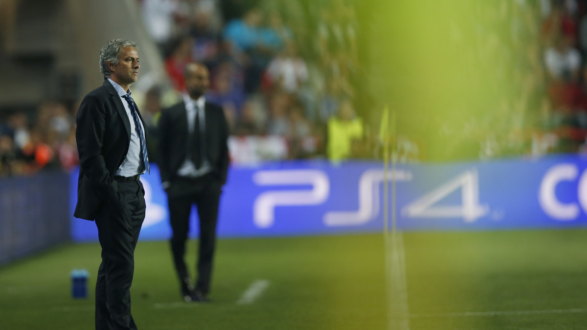 José Mourinho och Guardiola möttes igen.