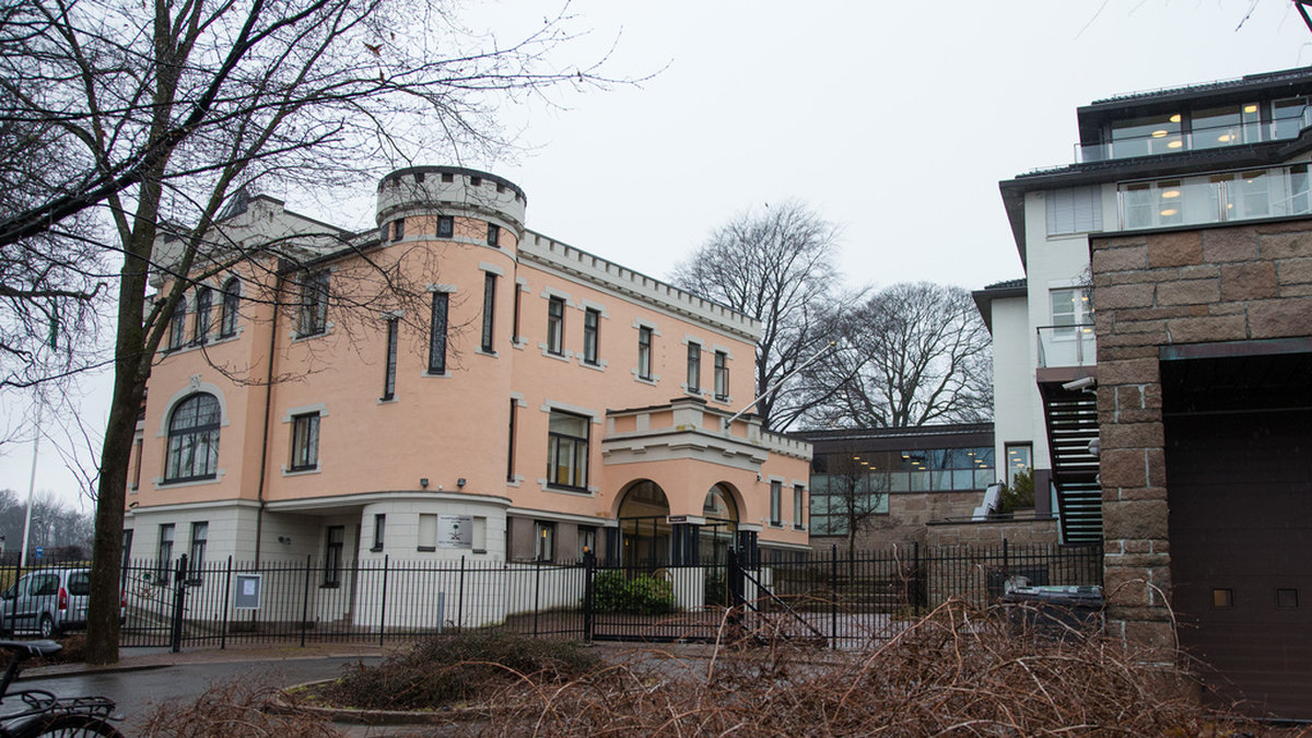 Saudiarabiens ambassad i Oslo. Arkivbild