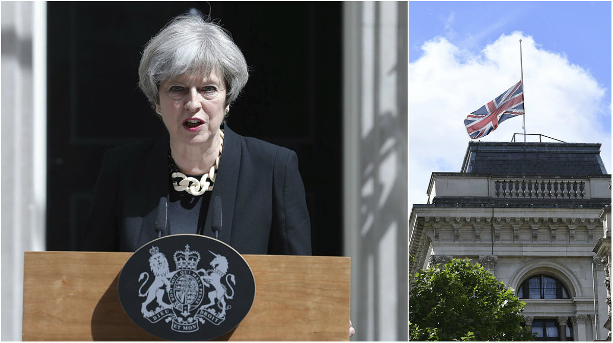 Theresa May, Terrorattacken på London Bridge