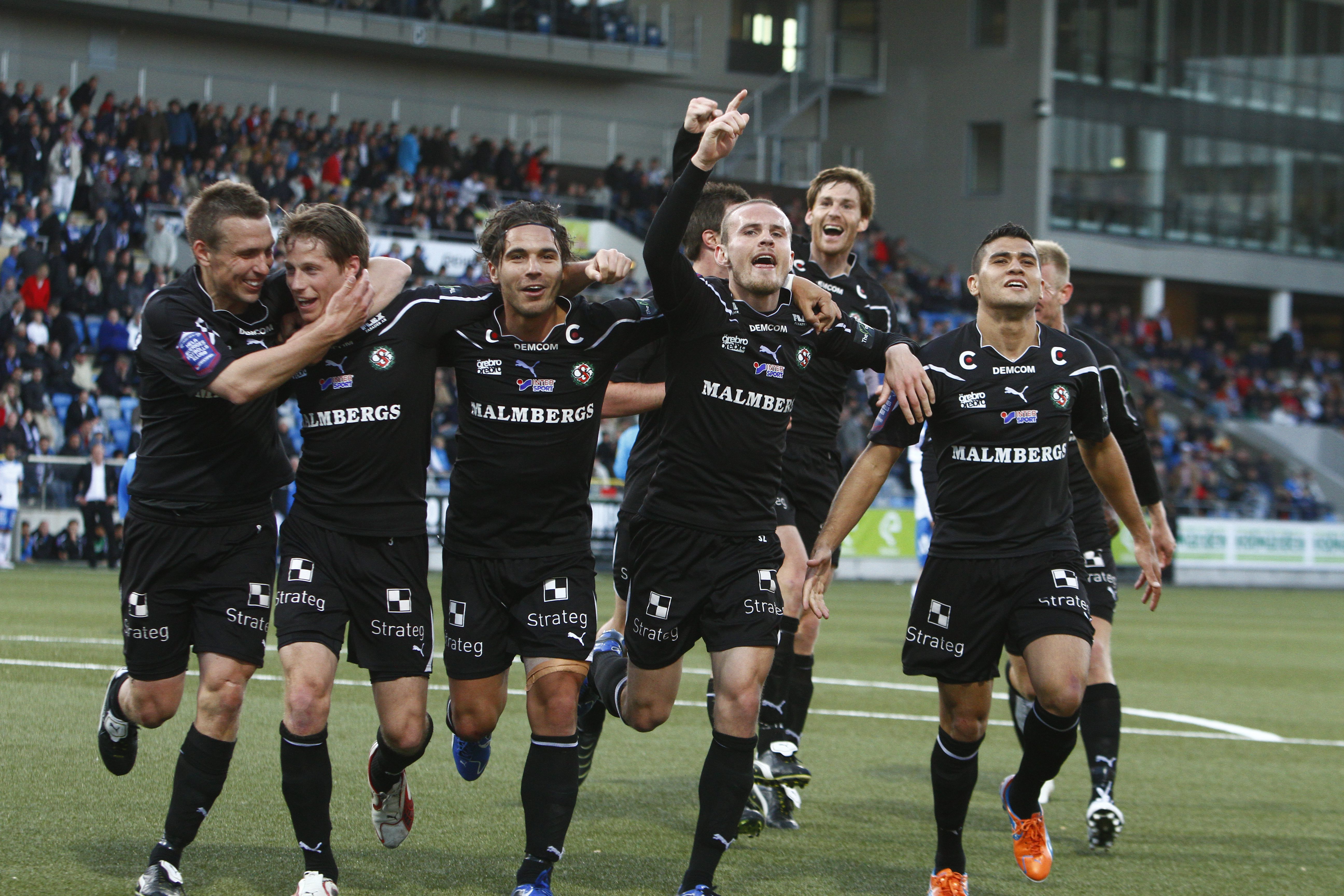 Örebro vann slutligen matchen mot två mål mot noll.