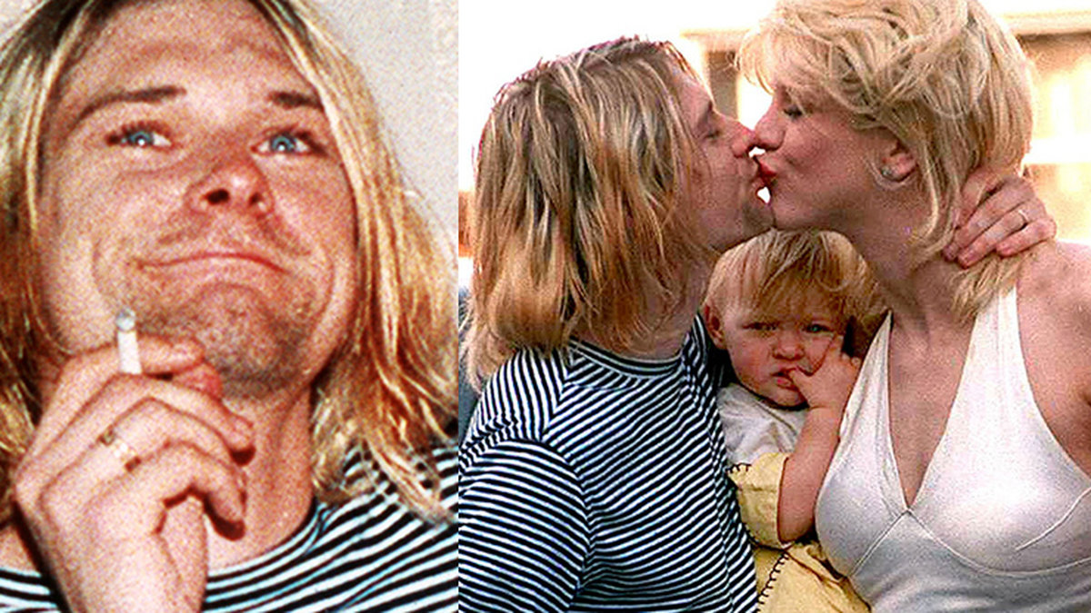 Kurt Cobain och Courtney Love