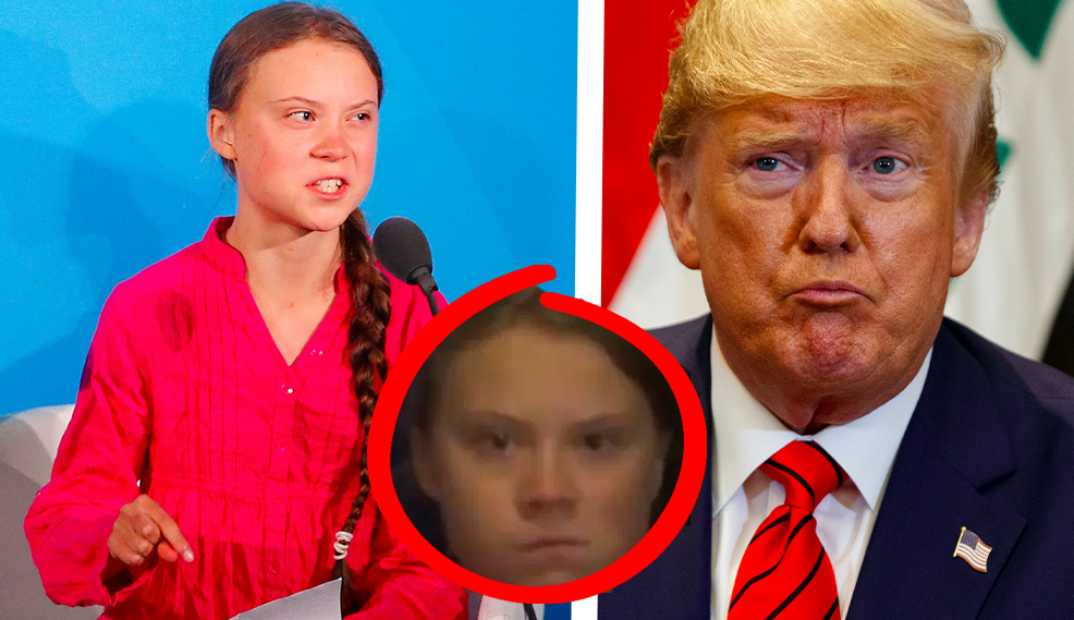 Donald Trump, Skavlan, Greta Thunberg