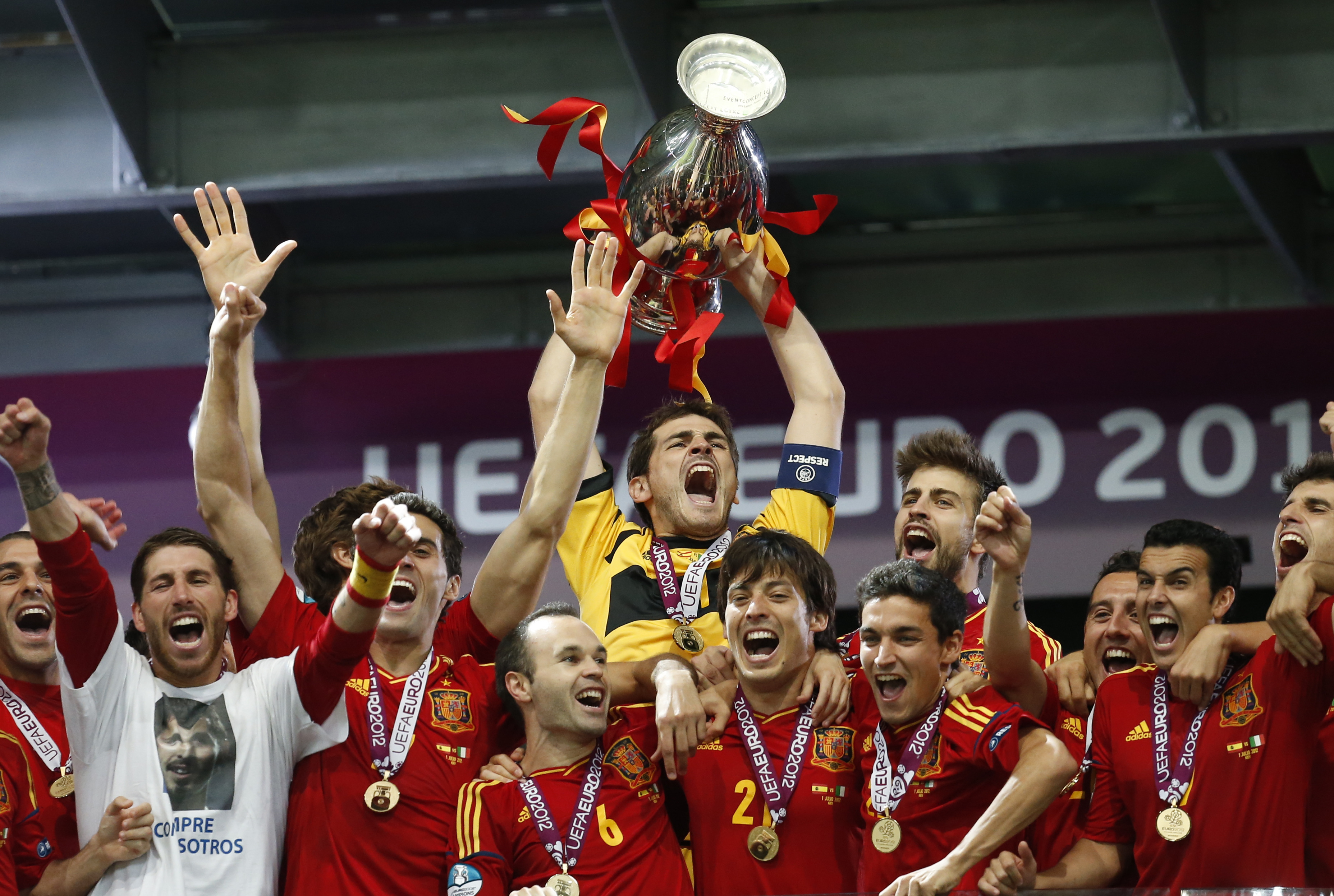 Spanien slutade än en gång som segrare i ett internationellt mästerskap.