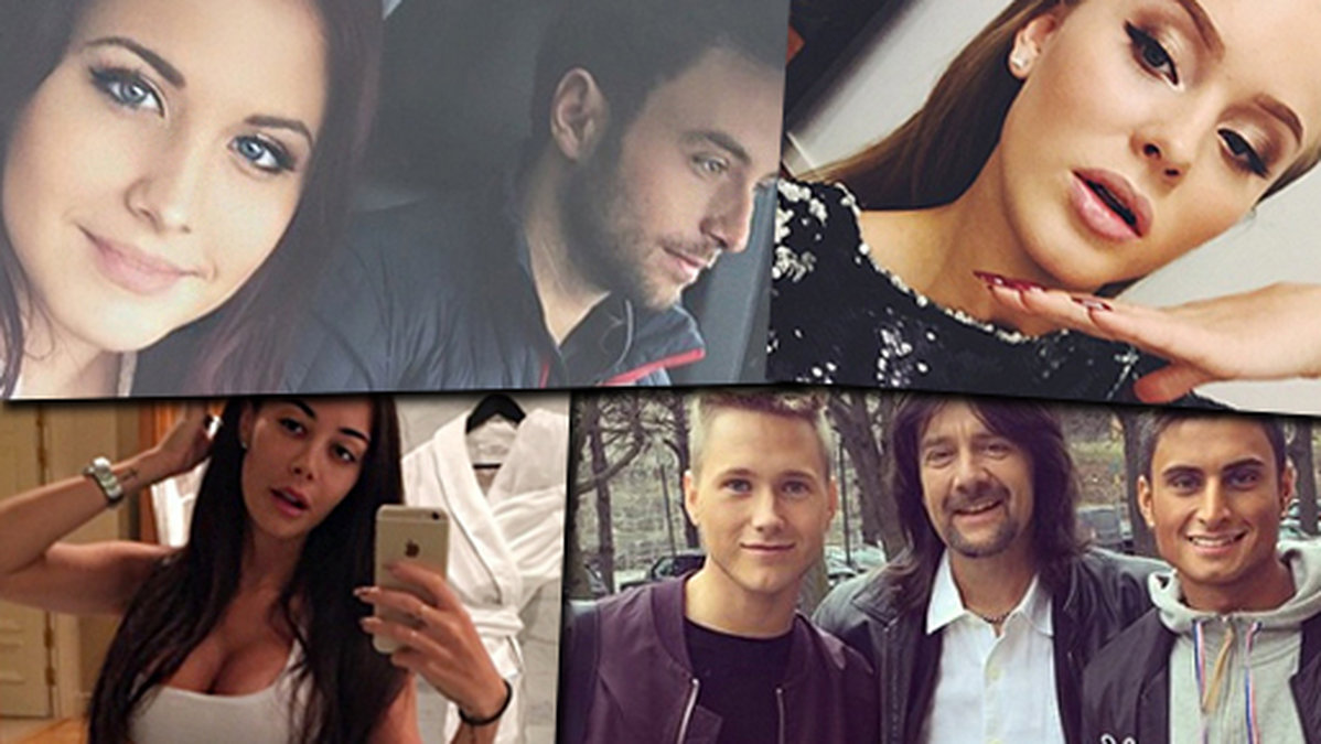Kolla in de svenska kändisarnas Instagrambilder i bildspelet – klicka på pilarna.
