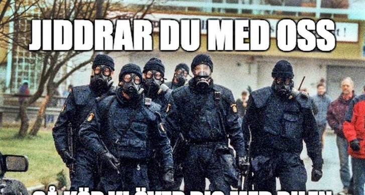 Polisen, Tröjor, N24 Listar, Övervåld, T-shirt