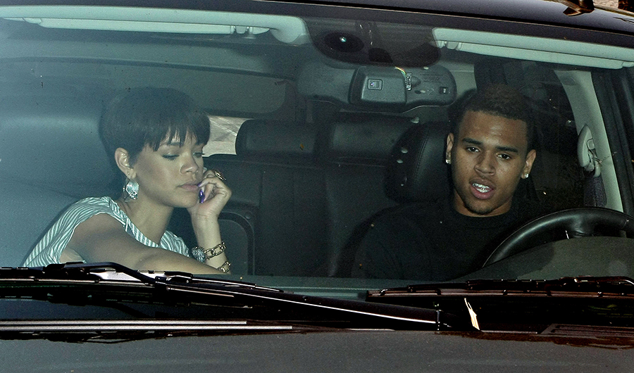 Rihanna och Chris Brown Rihanna och Chris Brown
