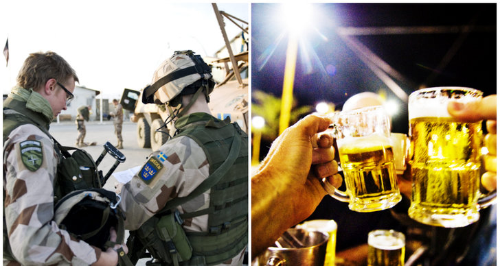 Soldat, Varning, Öl