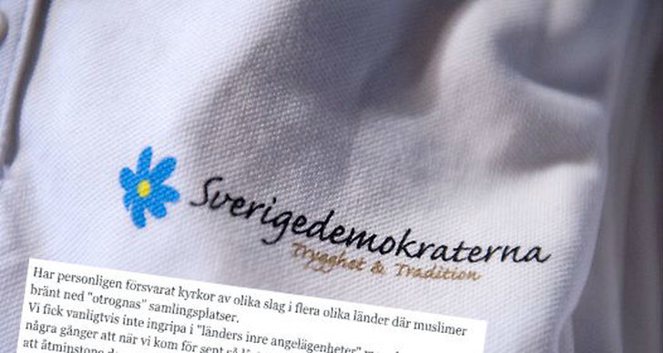 Politik, Sverigedemokraterna, Muslimer, Brott och straff, FN