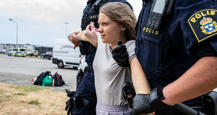 Greta Thunberg, Malmö, TT