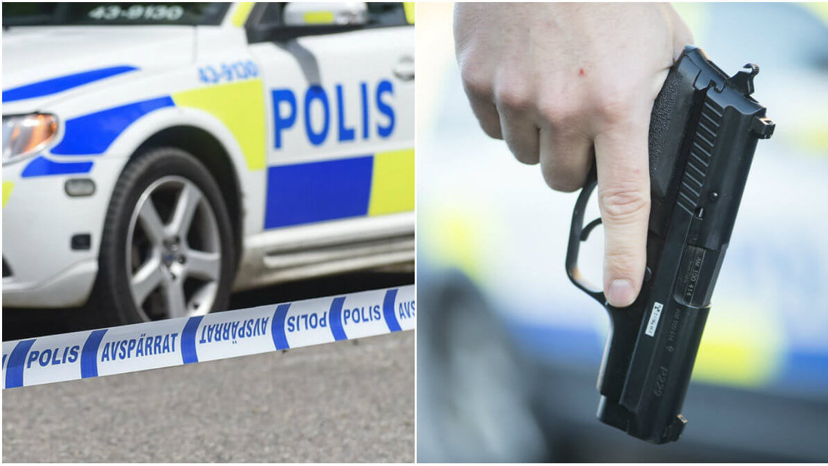 Det var vid en parkeringsplats i Viksjö, norr om Stockholm, som polisen i torsdags kväll sköt ihjäl en man i 40-årsåldern.