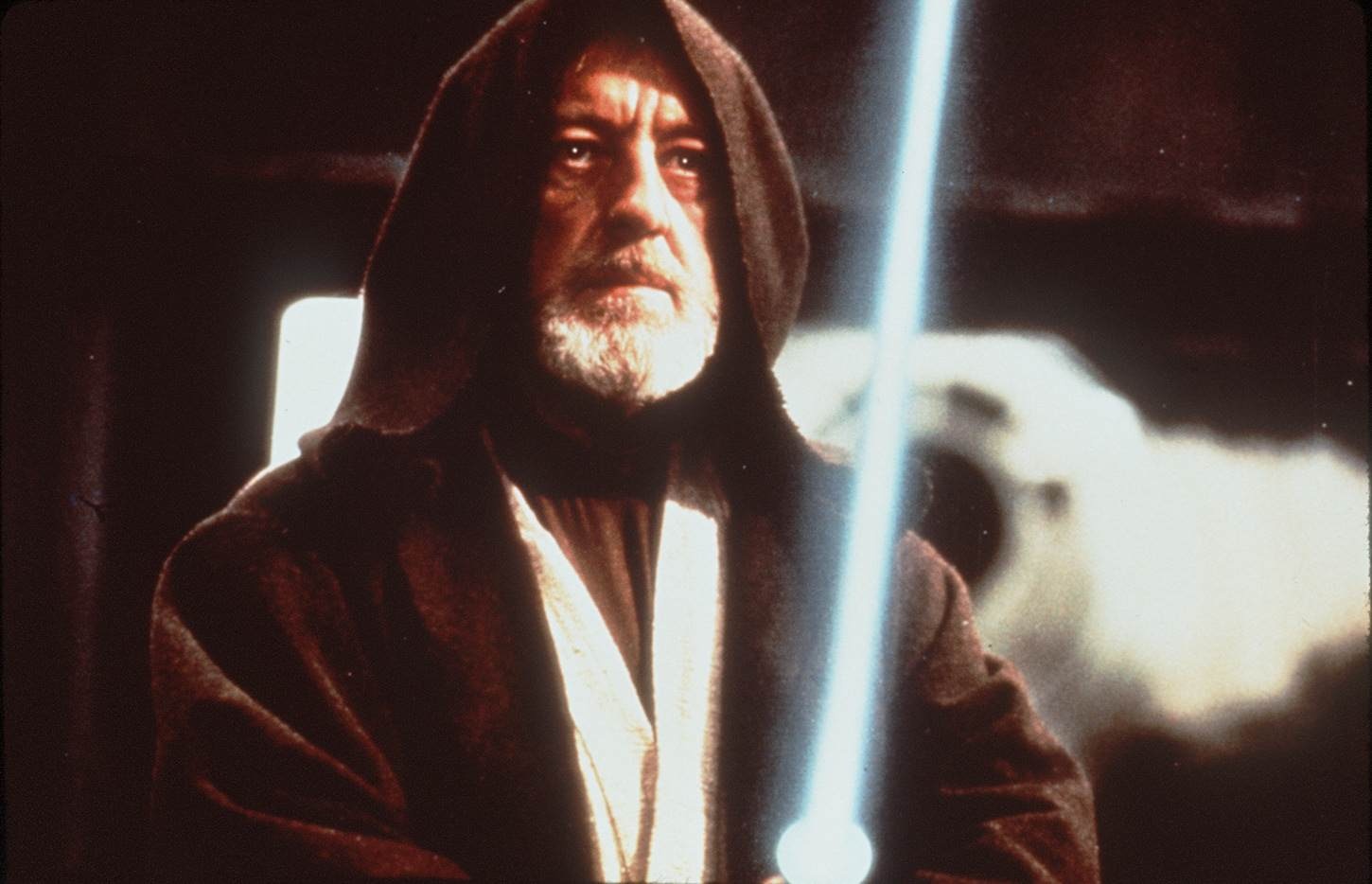 Sir Alec Guinness spelade Obi-Wan i de gamla Star Wars-filmerna.