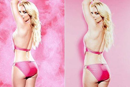 Britney Spears, Photoshop, Candies
