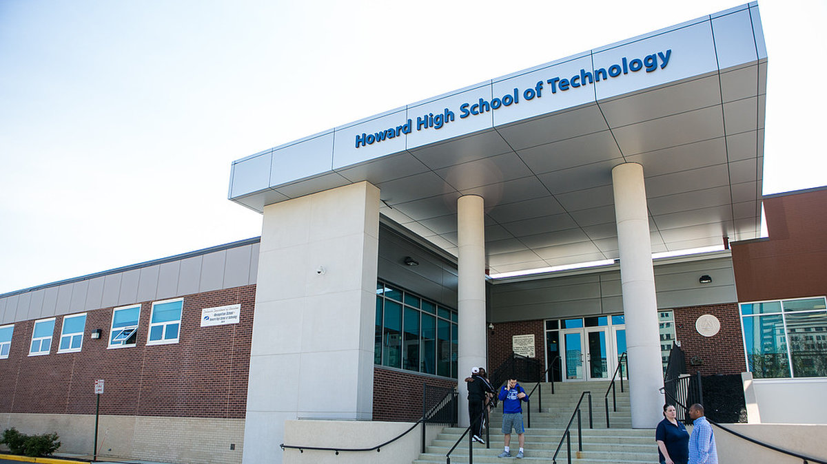  Howard High School of Technology i Wilmington, USA.