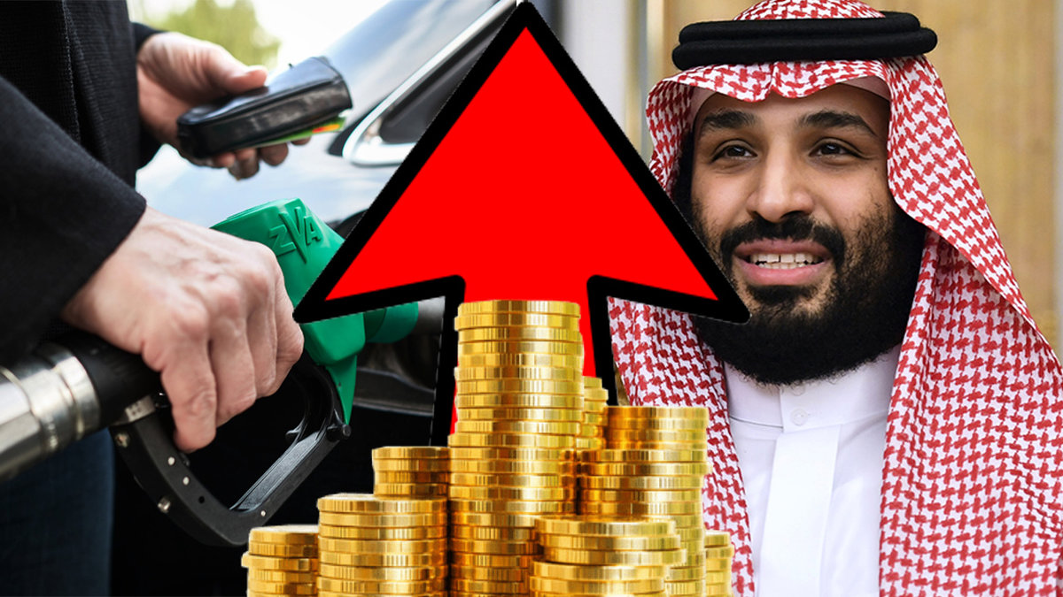 Mohammed bin Salman varnar för ökade oljepriser.