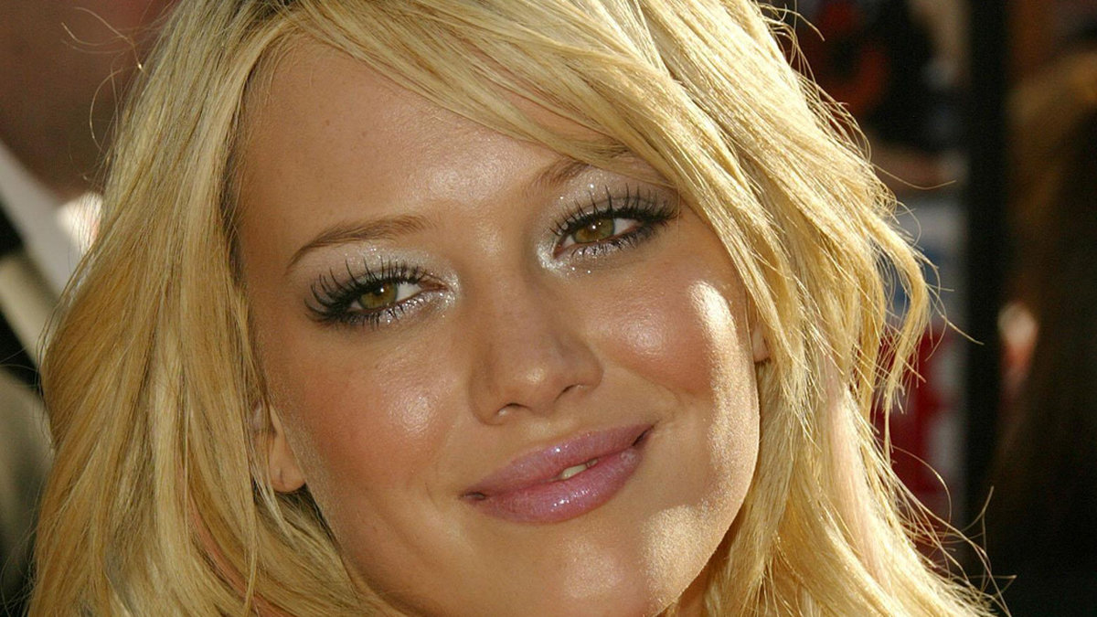 Hilary Duffs utseende har ändrats med åren. Så här såg hon ut i mitten av 2000-talet. 
