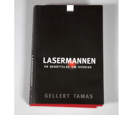 Boken Lasermannen skriven av journalisten Geller Tamas.