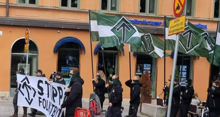 TT, Uppsala, Polisen, Nordiska Motståndsrörelsen