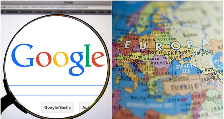 Google, Fördomar, Europa, USA