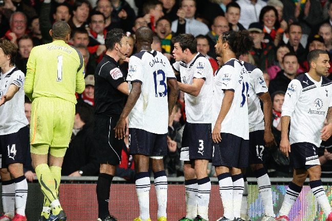 Fergie skyller på Tottenham-keepern.
