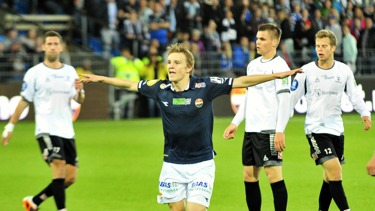 Han har redan hunnit göra debut för Per-Mathias Högmos norska landslag. 