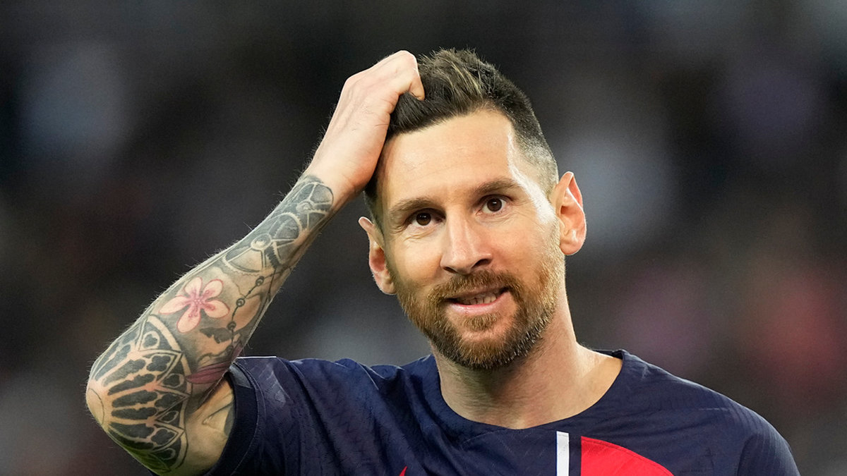 Lionel Messis sista match med PSG slutade i förlust.