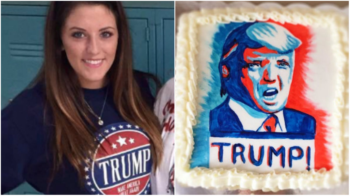Födelsedag, Tårta, Donald Trump