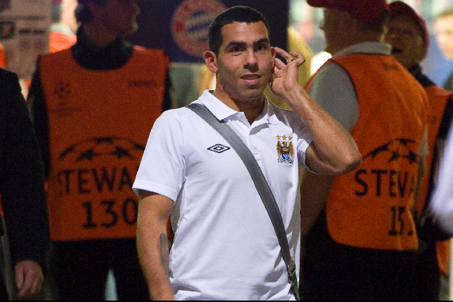 Argentinaren efter att ha vägrat spela mot Bayern München. Argentinaren efter att ha vägrat spela mot Bayern München.