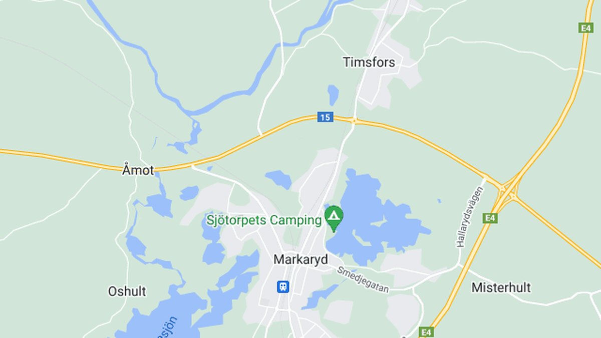 Google maps, Markaryd