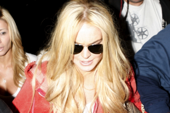 Lindsay Lohan, blond