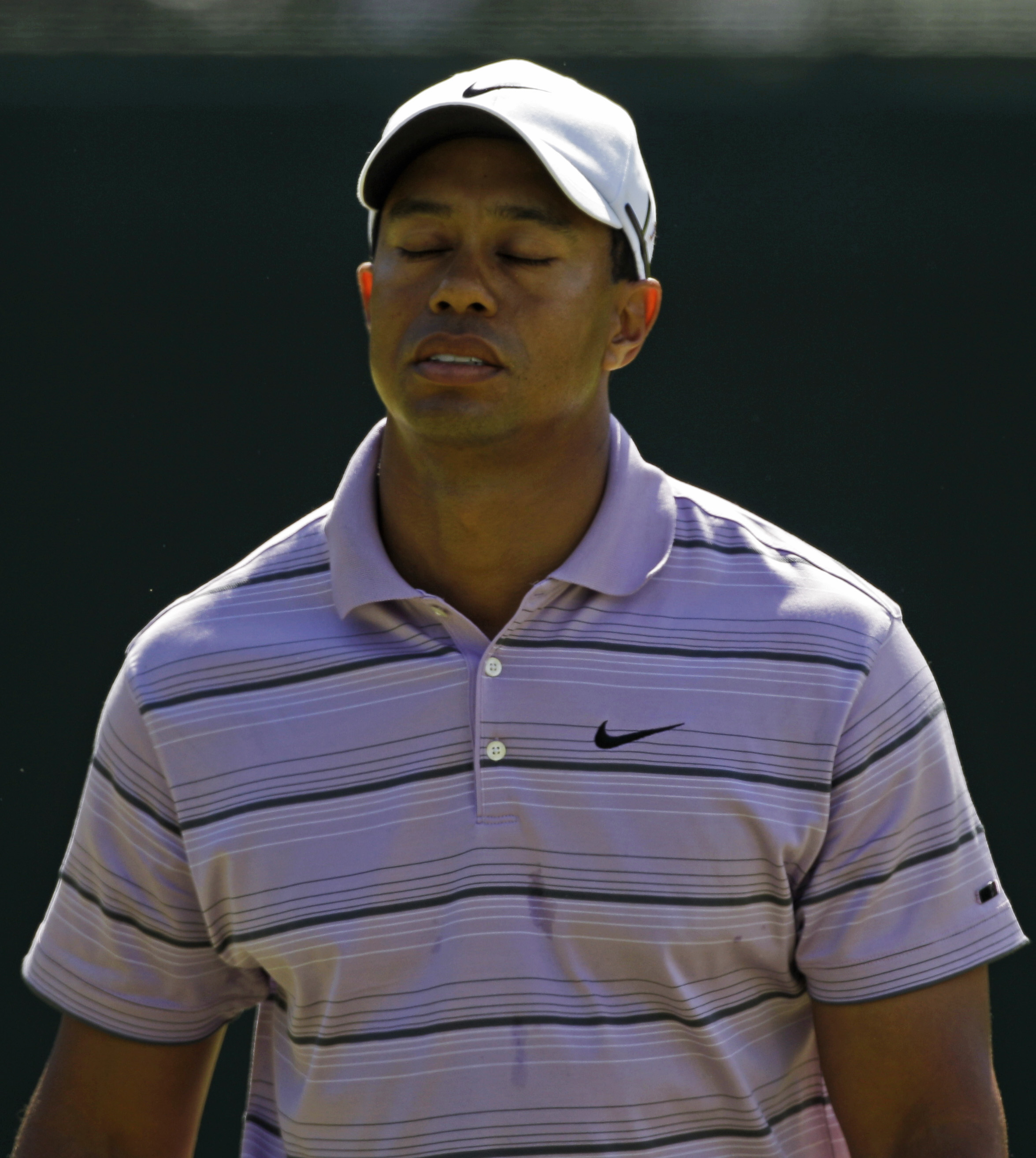 Golf, Tiger Woods, comeback, Utbrott