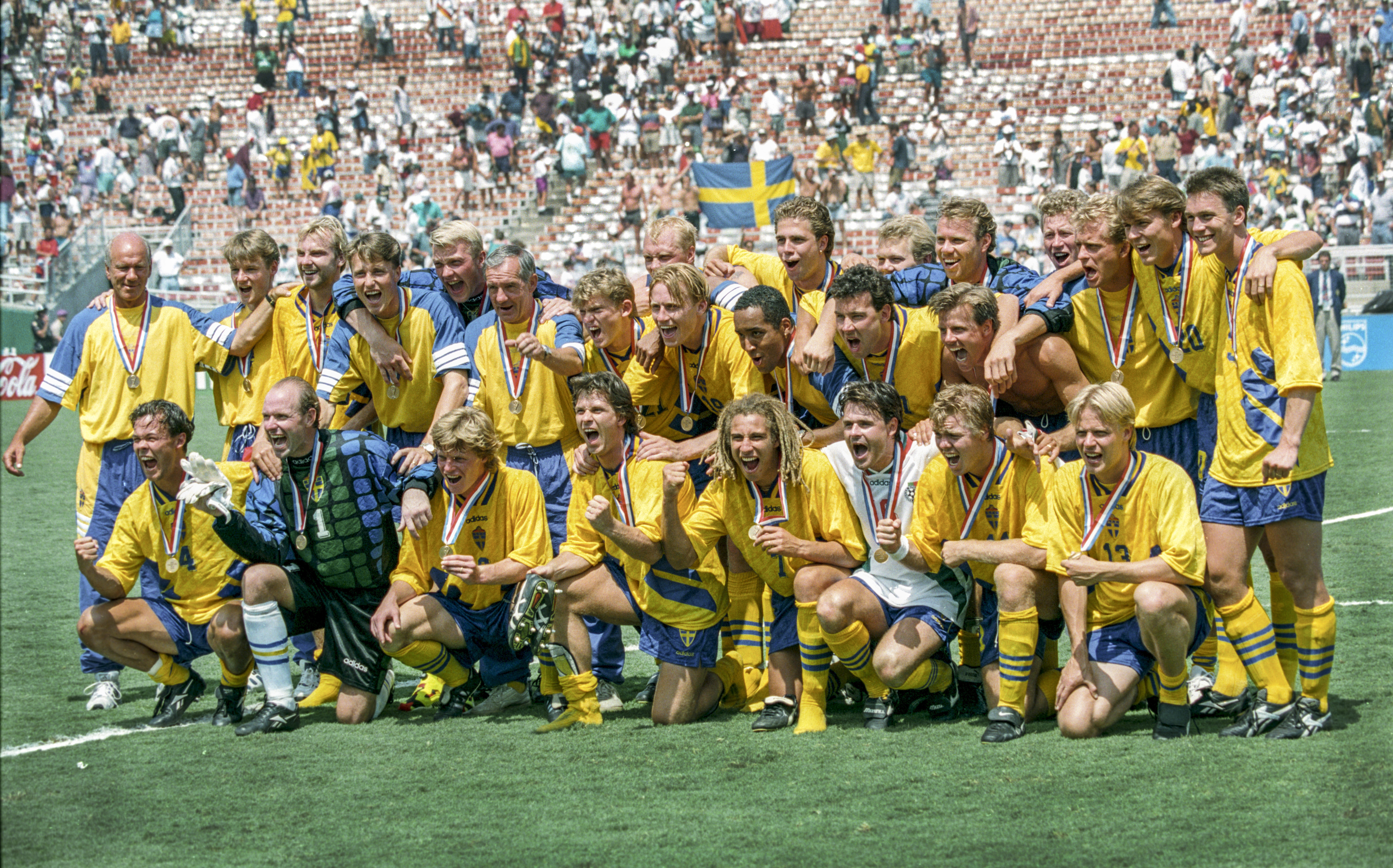 Hela laget. Hela laget.