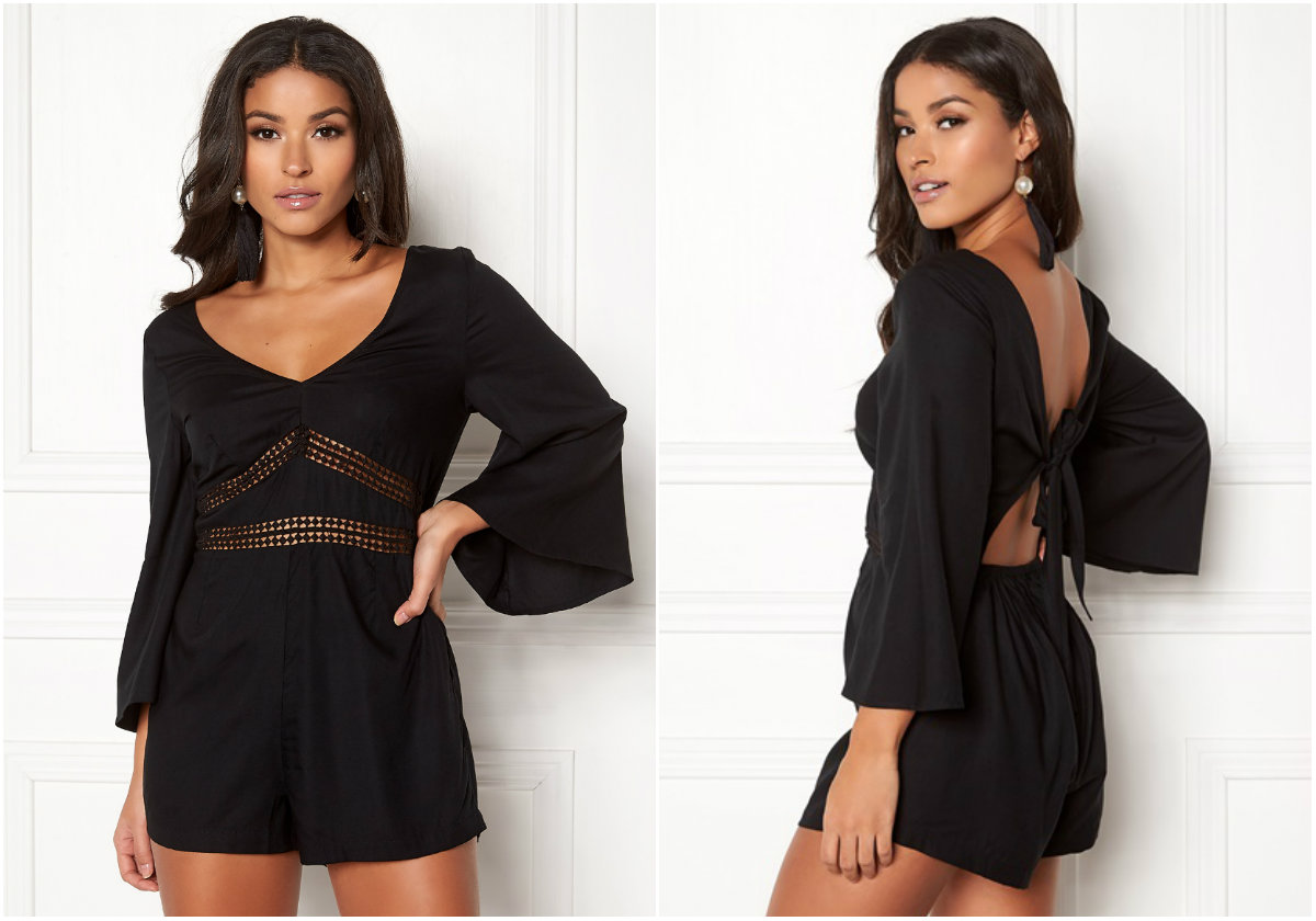 Svart snygg playsuit Svart snygg playsuit