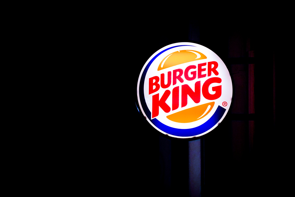 Burger King har fortfarande inte lämnat Ryssland. Arkivbild.