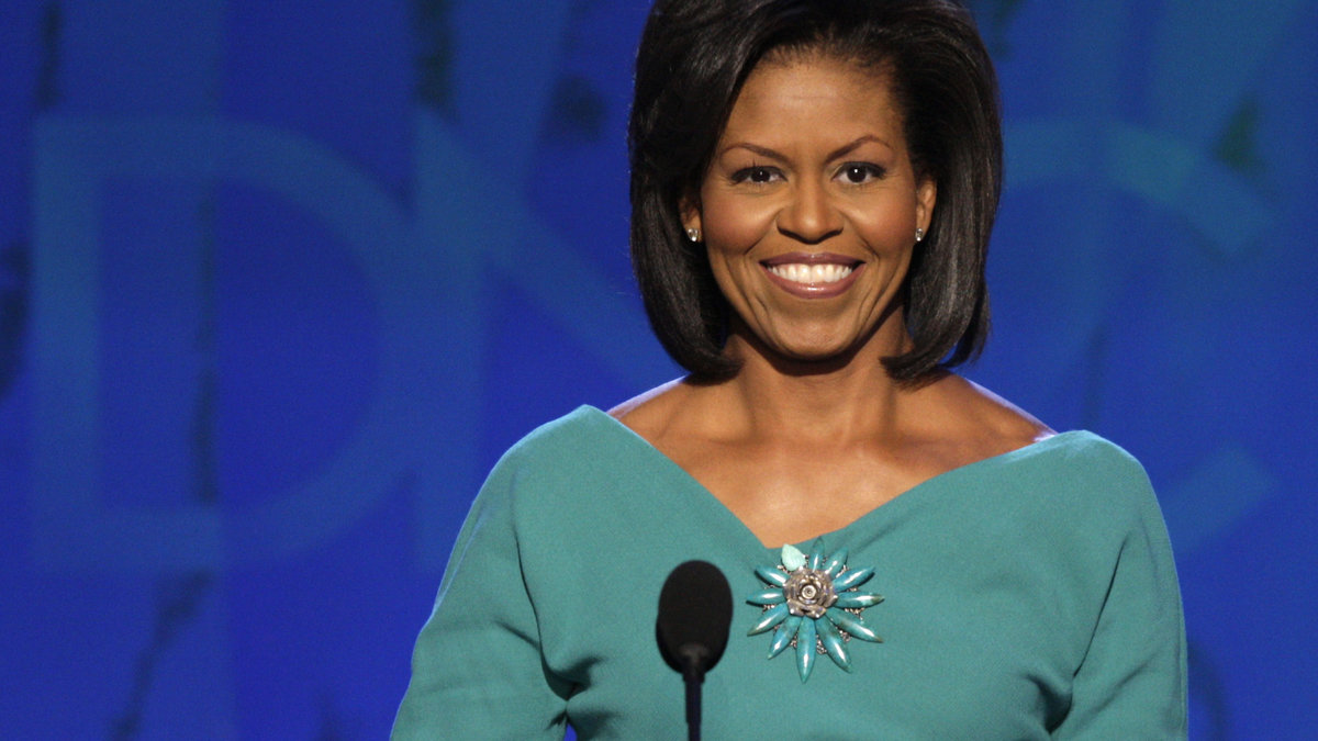 Talet liknar det som Michelle Obama höll på Demokraternas konvent 2008.