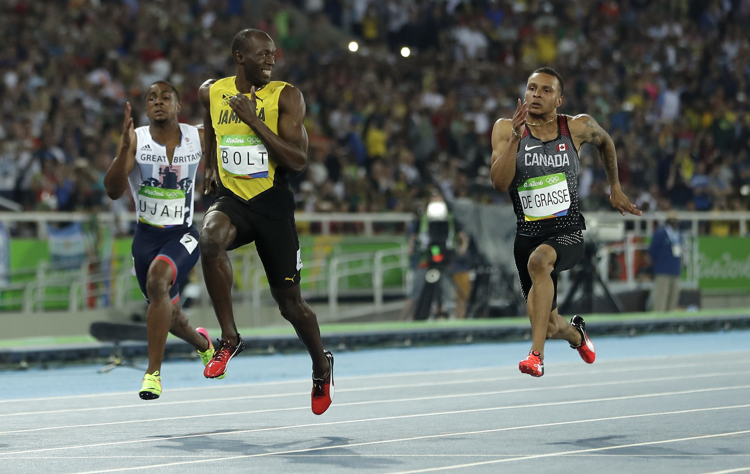 Varför är Bolt världens snabbaste man? Det kan bero på hans längd.