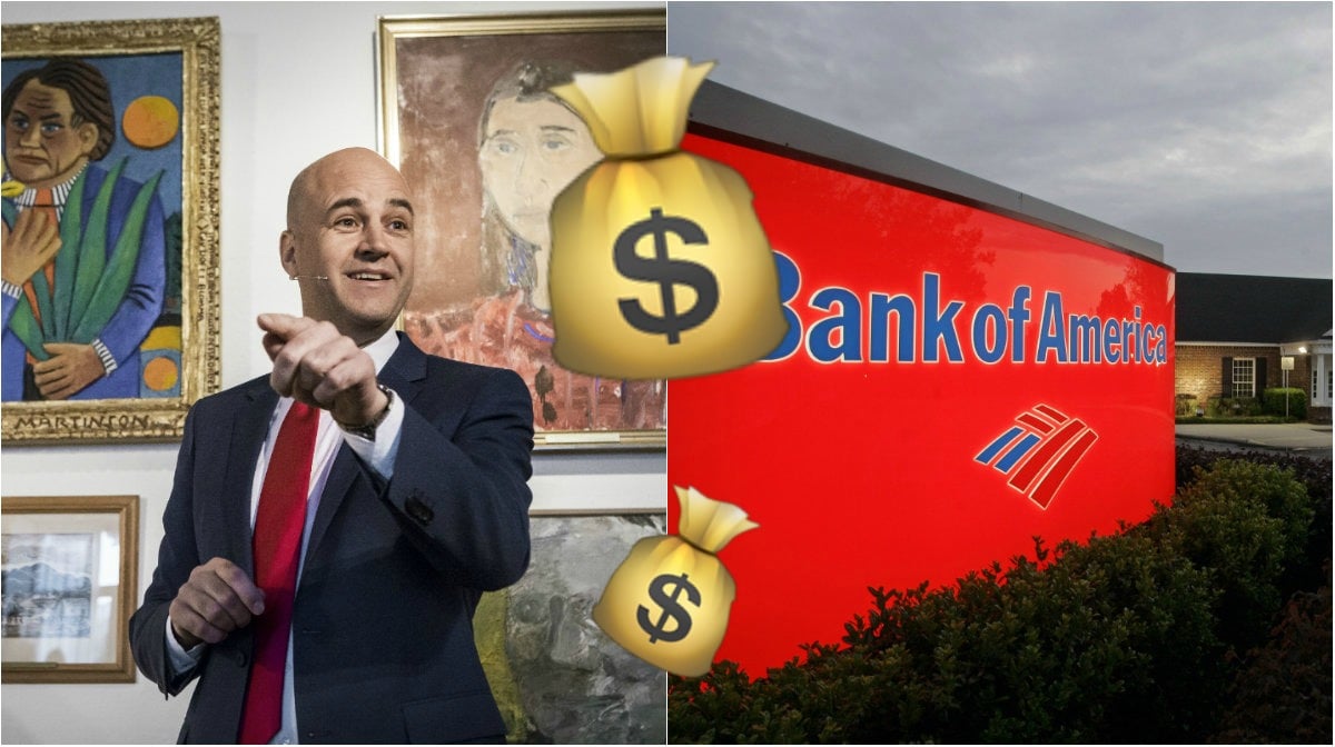 Bank, Fredrik Reinfeldt, Moderaterna