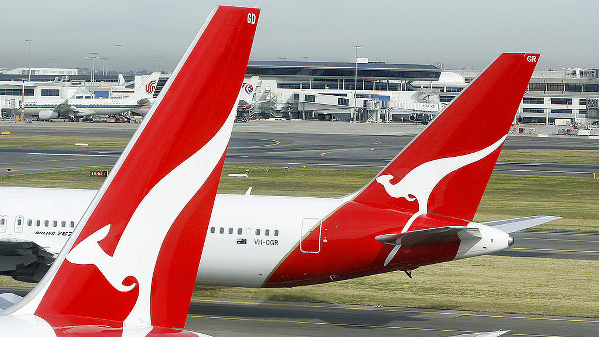 Det australiensiska flygbolaget Qantas Airlines rankas som bäst.
