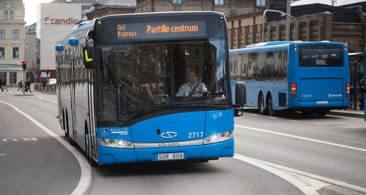Buss, Göteborg, otrygg