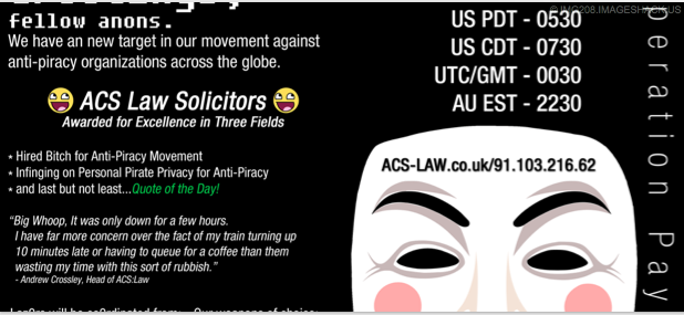 Anonymous eller AnonOps är namnet på det informella nätverk av nätanarkister som i december slog till mot Wikileaks "fiender" på nätet.