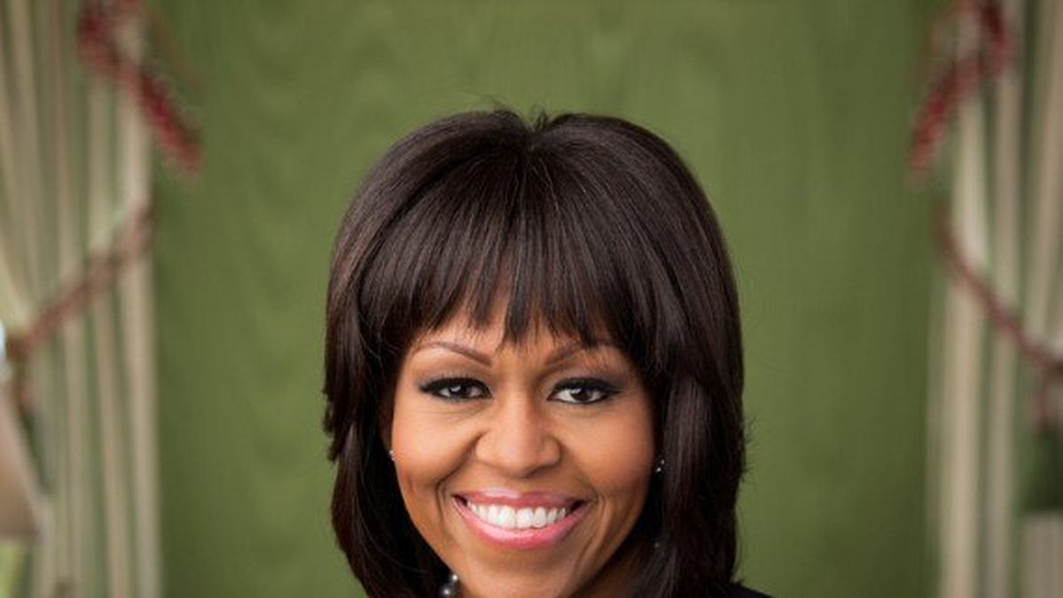 Obamas andra bild för hennes andra omgång som first lady. 