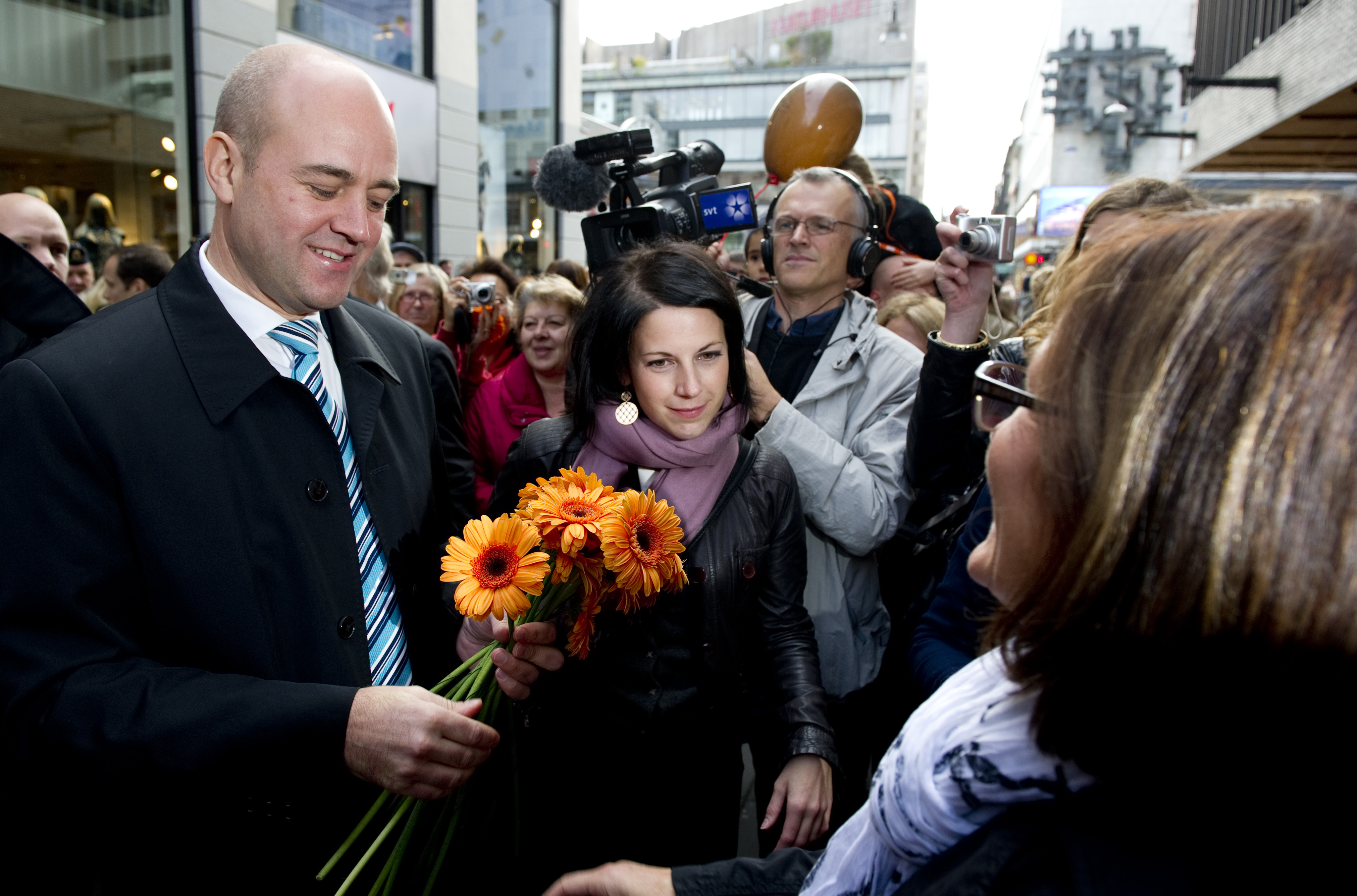 Maktkamp24, Fredrik Reinfeldt, Omvald, Moderaterna