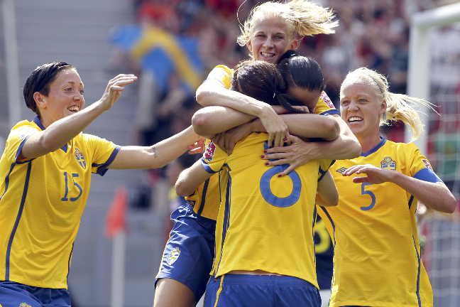Sverige, VM, Lotta Schelin, Fotboll, Colombia