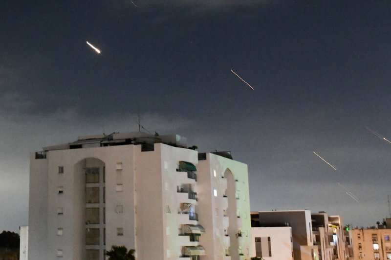 Israels järnkupol aktiverades när Iran för första gången någonsin avfyrade raketer från sitt eget territorium mot Israel den 14 april i år.