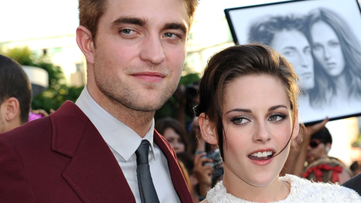 Robert Pattinson och Kristen Stewart under lyckligare tider. 