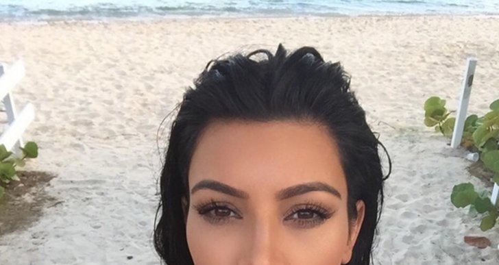 Kim Kardashian, instagram, Retuschering