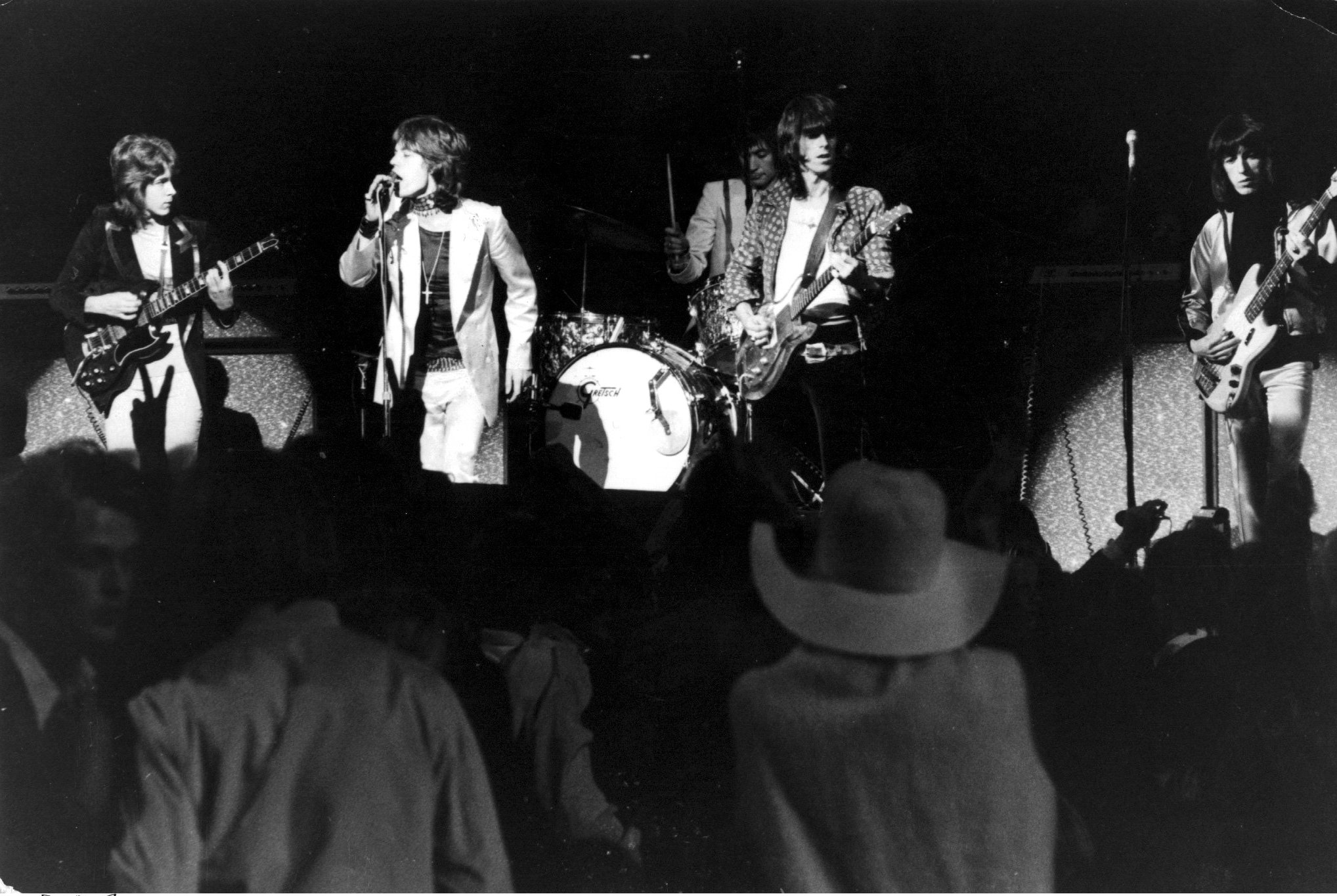 1970: Rolling Stones besöker Råsunda. 1970: Rolling Stones besöker Råsunda.