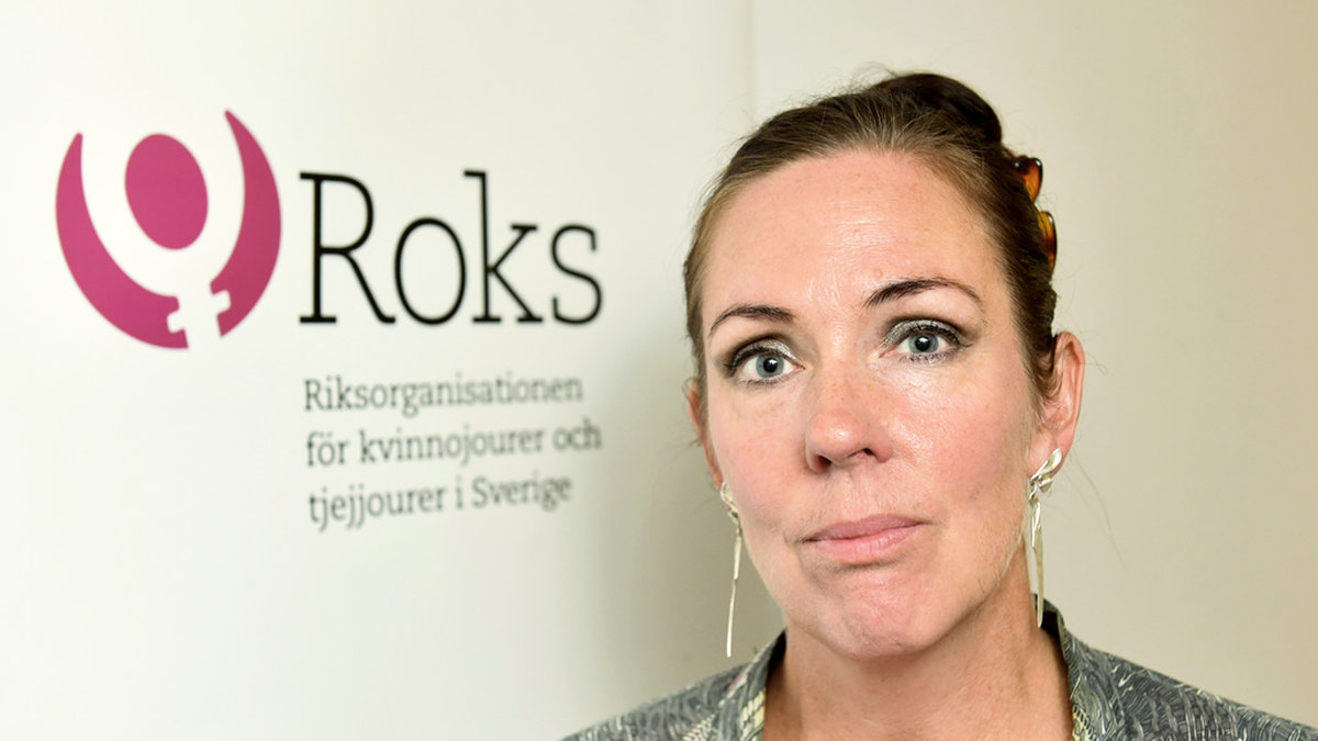 Jenny Westerstrand, ordförande i Roks, Riksorganisationen för kvinnojourer och tjejjourer i Sverige. Arkivbild.