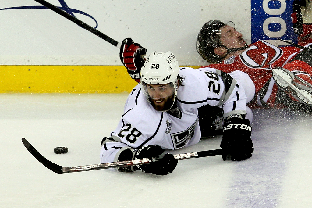 Jarret Stoll, center. Jarret Stoll, center.