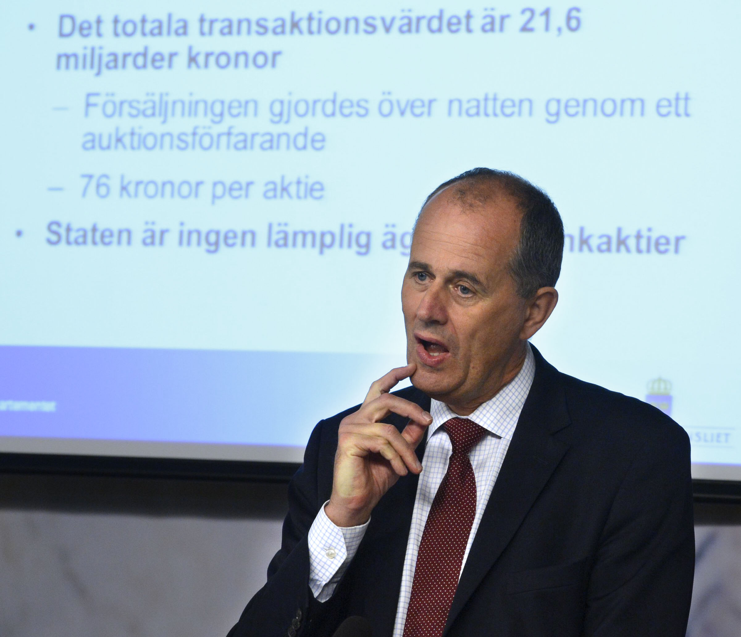Peter Norman (M), finansmarknadsminister: 1 398 000 kronor. Peter Norman (M), finansmarknadsminister: 1 398 000 kronor.